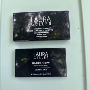 Laura Geller Eye Palette and Highlighter Duo Brand New